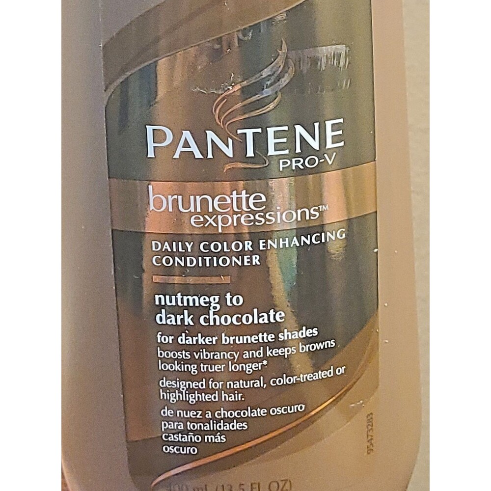 Pantene Pro-V BRUNETTE NUTMEG to DARK CHOCOLATE Expressions Daily CONDITIONER